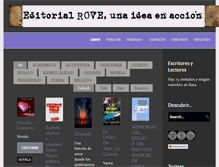 Tablet Screenshot of editorialrove.com